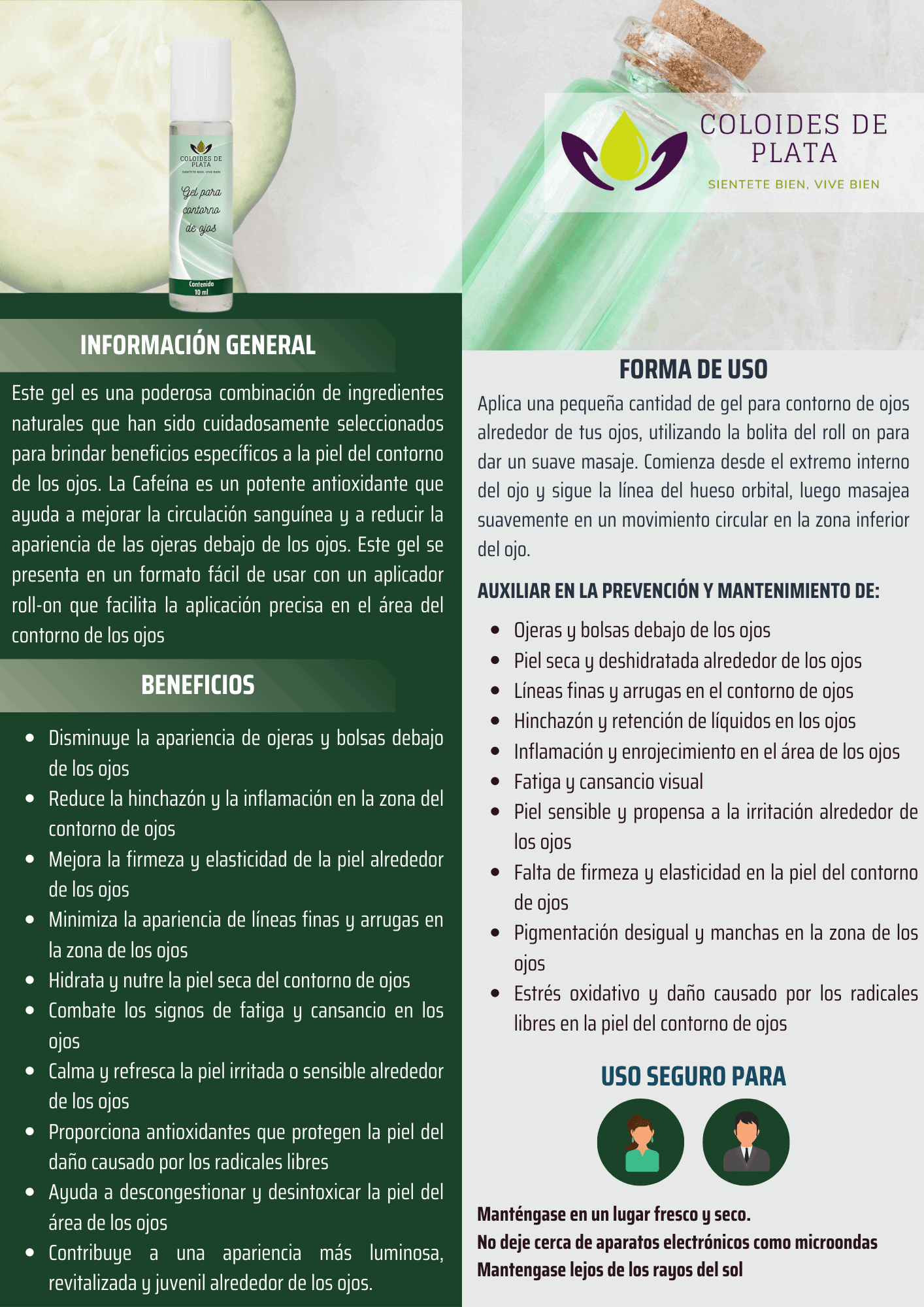 Contorno de Ojos en Gel - CDP México