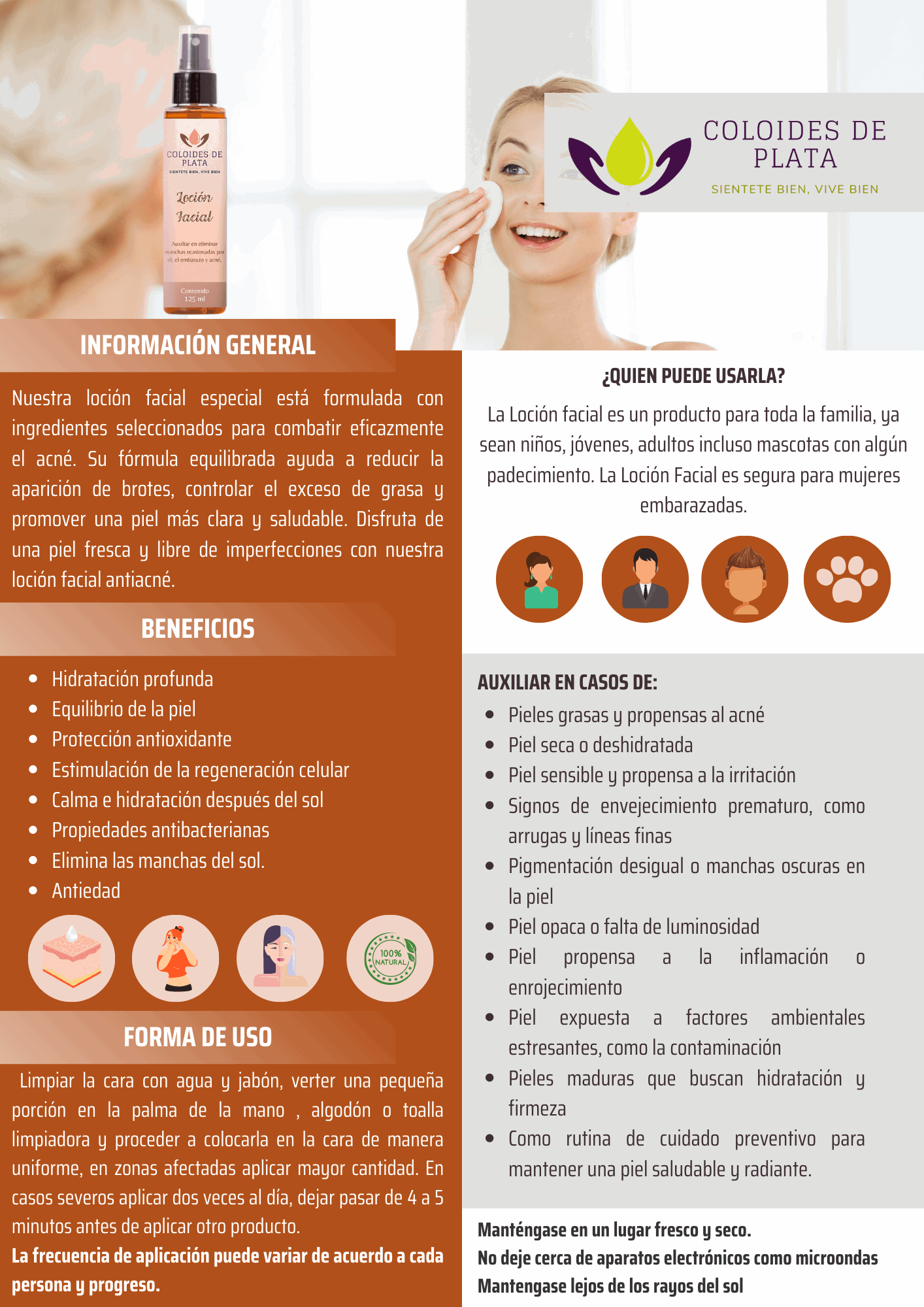 Loción Facial - CDP México
