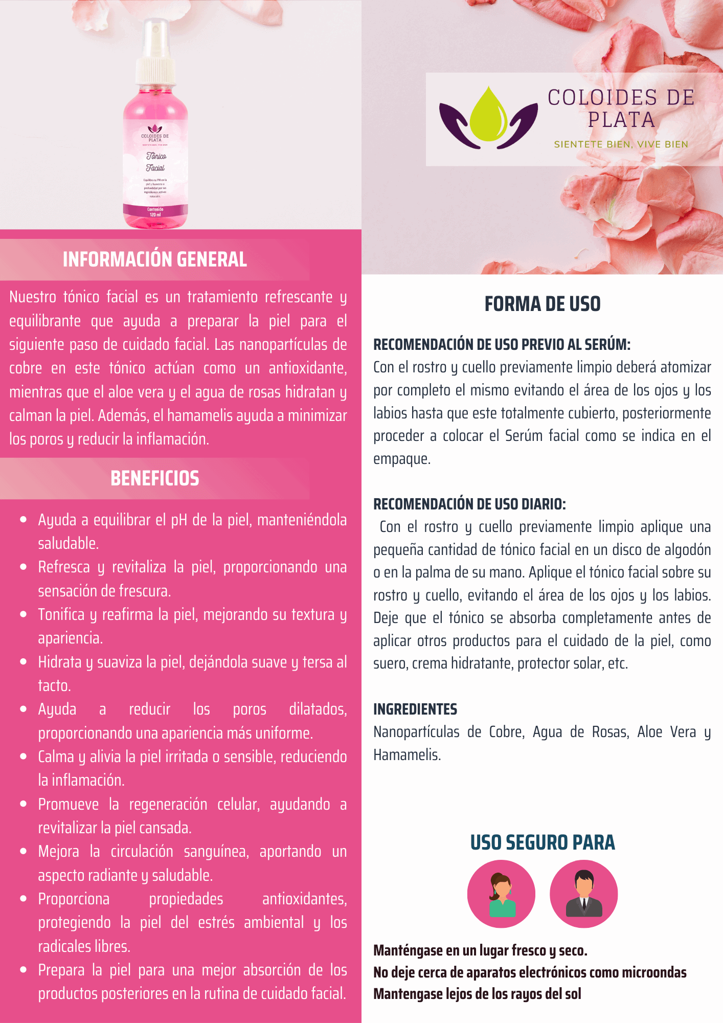 Tonico Facial - CDP México
