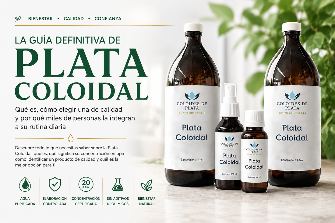 Plata Coloidal: qué es, cómo elegir una de calidad y por qué miles de personas la integran a su rutina diaria