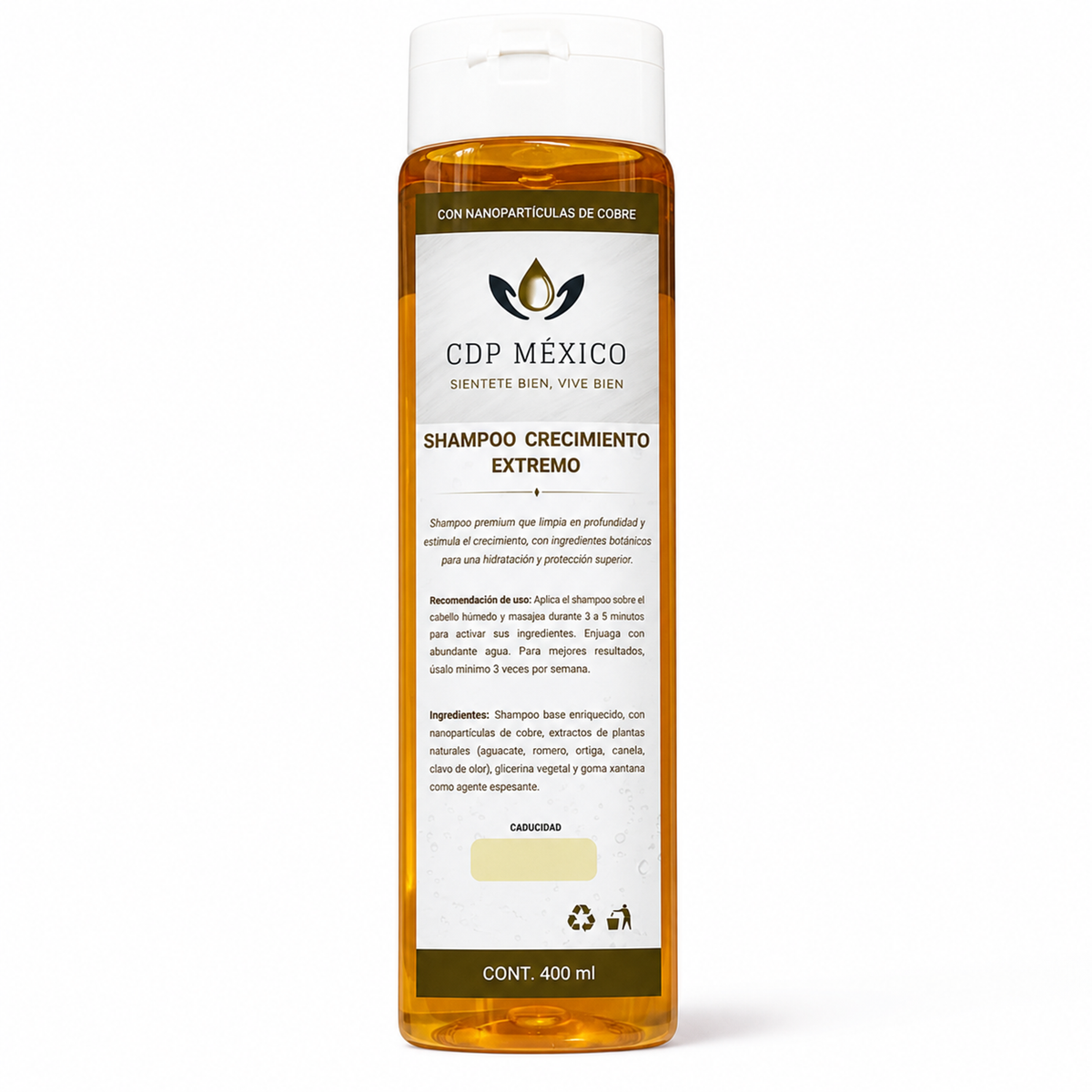 Shampoo para Crecimiento Extremo